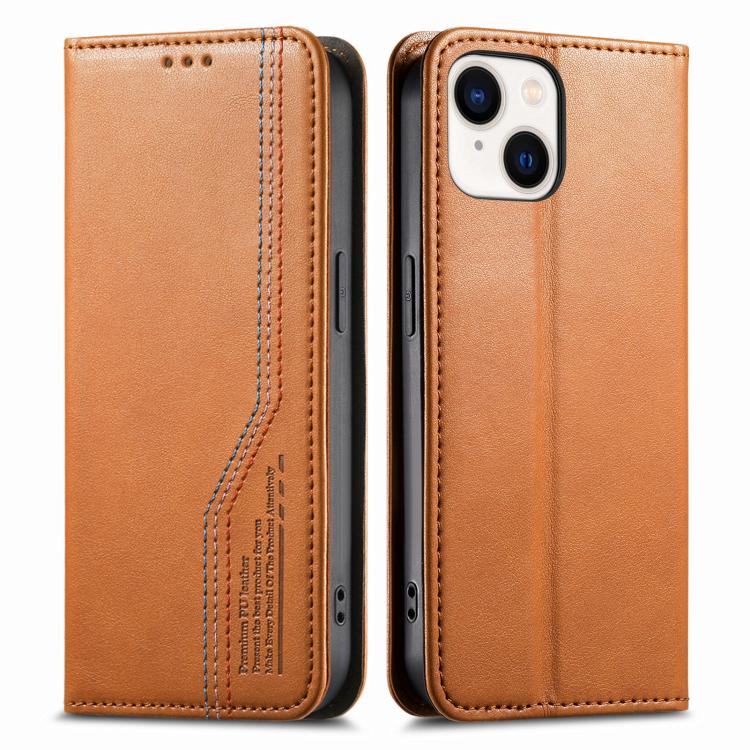 Elastic Wristband Magnetic Suction Leather Phone Case