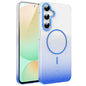 Gold Diamond Glitter Gradient MagSafe Shockproof Phone Case, For Samsung Galaxy S24 FE 5G, For Samsung Galaxy A15 4G / 5G, For Samsung Galaxy A55 5G, For Samsung Galaxy A35 5G, For Samsung Galaxy S24 Ultra 5G, For Samsung Galaxy S24+ 5G                ...