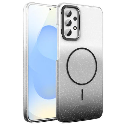 Gold Diamond Glitter Gradient MagSafe Shockproof Phone Case, For Samsung Galaxy A53 5G, For Samsung Galaxy A33 5G, For Samsung Galaxy A13 4G, For Samsung Galaxy S22 Ultra 5G, For Samsung Galaxy A32 4G, For Samsung Galaxy A52 5G