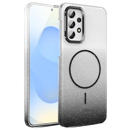 Gold Diamond Glitter Gradient MagSafe Shockproof Phone Case, For Samsung Galaxy A25 5G, For Samsung Galaxy S23 FE 5G, For Samsung Galaxy A24 4G, For Samsung Galaxy A23 4G / 5G, For Samsung Galaxy A14 4G / 5G, For Samsung Galaxy A34 5G                  ...