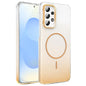 Gold Diamond Glitter Gradient MagSafe Shockproof Phone Case, For Samsung Galaxy A53 5G, For Samsung Galaxy A33 5G, For Samsung Galaxy A13 4G, For Samsung Galaxy S22 Ultra 5G, For Samsung Galaxy A32 4G, For Samsung Galaxy A52 5G
