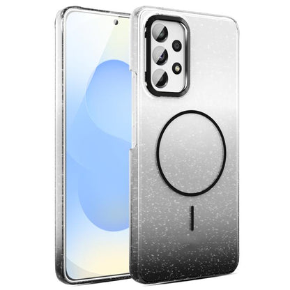 Gold Diamond Glitter Gradient MagSafe Shockproof Phone Case, For Samsung Galaxy A53 5G, For Samsung Galaxy A33 5G, For Samsung Galaxy A13 4G, For Samsung Galaxy S22 Ultra 5G, For Samsung Galaxy A32 4G, For Samsung Galaxy A52 5G