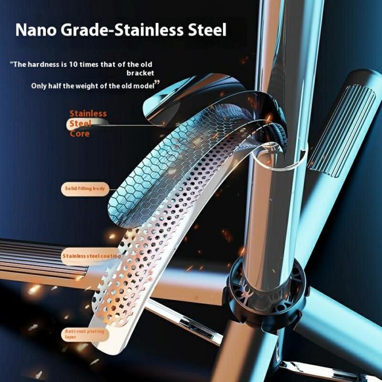 P190 Portable Retractable Four-Legged Stand Phone Stand Selfie Stick with Bluetooth Remote Control