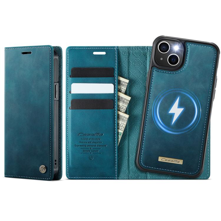 CaseMe C49 MagSafe RFID Blocking Detachable Wallet Leather Phone Case