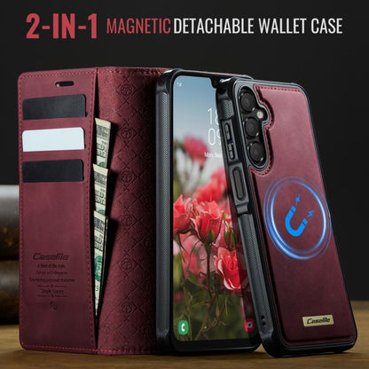CaseMe C49 Magnetic RFID Blocking Detachable Wallet Leather Phone Case, For Samsung Galaxy A16 5G, For Samsung Galaxy S24 FE 5G, For Samsung Galaxy S24 Ultra 5G, For Samsung Galaxy A15, For Samsung Galaxy S23 FE 5G, For Samsung Galaxy A54 5G           ...