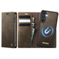 CaseMe C49 Magnetic RFID Blocking Detachable Wallet Leather Phone Case, For Samsung Galaxy A16 5G, For Samsung Galaxy S24 FE 5G, For Samsung Galaxy S24 Ultra 5G, For Samsung Galaxy A15, For Samsung Galaxy S23 FE 5G, For Samsung Galaxy A54 5G           ...