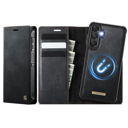 CaseMe C49 Magnetic RFID Blocking Detachable Wallet Leather Phone Case, For Samsung Galaxy A16 5G, For Samsung Galaxy S24 FE 5G, For Samsung Galaxy S24 Ultra 5G, For Samsung Galaxy A15, For Samsung Galaxy S23 FE 5G, For Samsung Galaxy A54 5G           ...