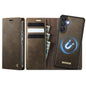 CaseMe C49 Magnetic RFID Blocking Detachable Wallet Leather Phone Case, For Samsung Galaxy A16 5G, For Samsung Galaxy S24 FE 5G, For Samsung Galaxy S24 Ultra 5G, For Samsung Galaxy A15, For Samsung Galaxy S23 FE 5G, For Samsung Galaxy A54 5G           ...