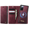 CaseMe C49 Magnetic RFID Blocking Detachable Wallet Leather Phone Case, For Samsung Galaxy S20 FE, For Samsung Galaxy A53 5G, For Samsung Galaxy S22 Ultra 5G, For Samsung Galaxy S22+ 5G, For Samsung Galaxy S22 5G, For Samsung Galaxy S21 FE 5G          ...