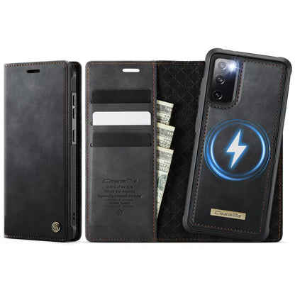 CaseMe C49 Magnetic RFID Blocking Detachable Wallet Leather Phone Case, For Samsung Galaxy S20 FE, For Samsung Galaxy A53 5G, For Samsung Galaxy S22 Ultra 5G, For Samsung Galaxy S22+ 5G, For Samsung Galaxy S22 5G, For Samsung Galaxy S21 FE 5G          ...