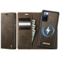 CaseMe C49 Magnetic RFID Blocking Detachable Wallet Leather Phone Case, For Samsung Galaxy S20 FE, For Samsung Galaxy A53 5G, For Samsung Galaxy S22 Ultra 5G, For Samsung Galaxy S22+ 5G, For Samsung Galaxy S22 5G, For Samsung Galaxy S21 FE 5G          ...