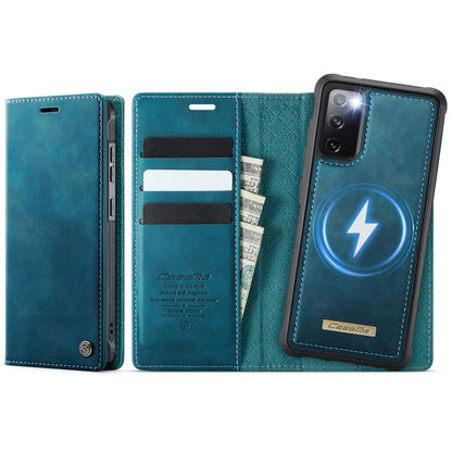 CaseMe C49 Magnetic RFID Blocking Detachable Wallet Leather Phone Case, For Samsung Galaxy S20 FE, For Samsung Galaxy A53 5G, For Samsung Galaxy S22 Ultra 5G, For Samsung Galaxy S22+ 5G, For Samsung Galaxy S22 5G, For Samsung Galaxy S21 FE 5G          ...