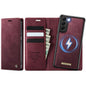 CaseMe C49 Magnetic RFID Blocking Detachable Wallet Leather Phone Case, For Samsung Galaxy S20 FE, For Samsung Galaxy A53 5G, For Samsung Galaxy S22 Ultra 5G, For Samsung Galaxy S22+ 5G, For Samsung Galaxy S22 5G, For Samsung Galaxy S21 FE 5G          ...