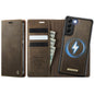 CaseMe C49 Magnetic RFID Blocking Detachable Wallet Leather Phone Case, For Samsung Galaxy S20 FE, For Samsung Galaxy A53 5G, For Samsung Galaxy S22 Ultra 5G, For Samsung Galaxy S22+ 5G, For Samsung Galaxy S22 5G, For Samsung Galaxy S21 FE 5G          ...