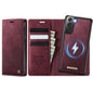 CaseMe C49 Magnetic RFID Blocking Detachable Wallet Leather Phone Case, For Samsung Galaxy S20 FE, For Samsung Galaxy A53 5G, For Samsung Galaxy S22 Ultra 5G, For Samsung Galaxy S22+ 5G, For Samsung Galaxy S22 5G, For Samsung Galaxy S21 FE 5G          ...