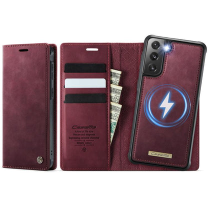 CaseMe C49 Magnetic RFID Blocking Detachable Wallet Leather Phone Case, For Samsung Galaxy S20 FE, For Samsung Galaxy A53 5G, For Samsung Galaxy S22 Ultra 5G, For Samsung Galaxy S22+ 5G, For Samsung Galaxy S22 5G, For Samsung Galaxy S21 FE 5G          ...