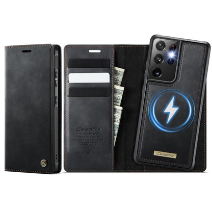 CaseMe C49 Magnetic RFID Blocking Detachable Wallet Leather Phone Case, For Samsung Galaxy S20 FE, For Samsung Galaxy A53 5G, For Samsung Galaxy S22 Ultra 5G, For Samsung Galaxy S22+ 5G, For Samsung Galaxy S22 5G, For Samsung Galaxy S21 FE 5G          ...