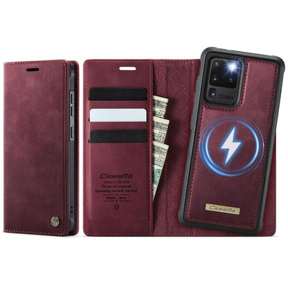 CaseMe C49 Magnetic RFID Blocking Detachable Wallet Leather Phone Case, For Samsung Galaxy S20 Ultra, For Samsung Galaxy S20, For Samsung Galaxy S20+, For Samsung Galaxy A17, For Samsung Galaxy S24 / S25, For Samsung Galaxy S24+ / S25+                 ...