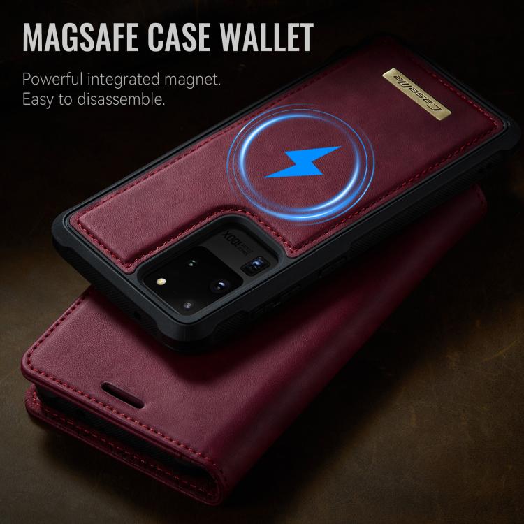 CaseMe C49 Magnetic RFID Blocking Detachable Wallet Leather Phone Case, For Samsung Galaxy S20 Ultra, For Samsung Galaxy S20, For Samsung Galaxy S20+, For Samsung Galaxy A17, For Samsung Galaxy S24 / S25, For Samsung Galaxy S24+ / S25+                 ...