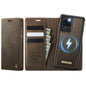 CaseMe C49 Magnetic RFID Blocking Detachable Wallet Leather Phone Case, For Samsung Galaxy S20 Ultra, For Samsung Galaxy S20, For Samsung Galaxy S20+, For Samsung Galaxy A17, For Samsung Galaxy S24 / S25, For Samsung Galaxy S24+ / S25+                 ...
