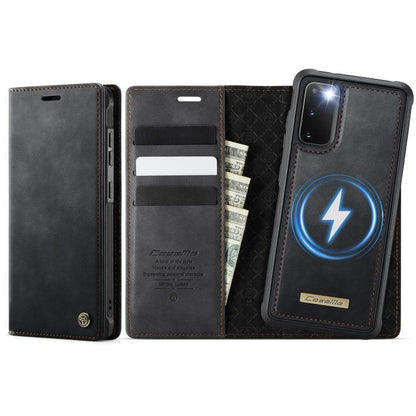 CaseMe C49 Magnetic RFID Blocking Detachable Wallet Leather Phone Case, For Samsung Galaxy S20 Ultra, For Samsung Galaxy S20, For Samsung Galaxy S20+, For Samsung Galaxy A17, For Samsung Galaxy S24 / S25, For Samsung Galaxy S24+ / S25+                 ...