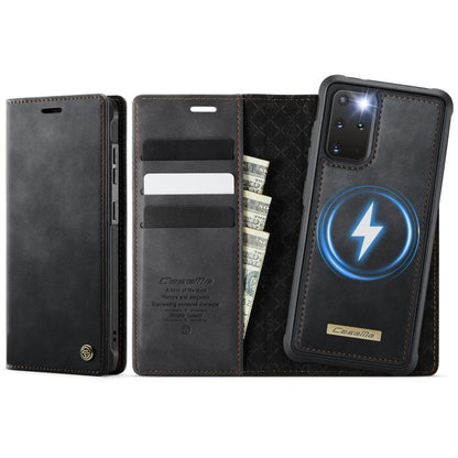 CaseMe C49 Magnetic RFID Blocking Detachable Wallet Leather Phone Case, For Samsung Galaxy S20 Ultra, For Samsung Galaxy S20, For Samsung Galaxy S20+, For Samsung Galaxy A17, For Samsung Galaxy S24 / S25, For Samsung Galaxy S24+ / S25+                 ...
