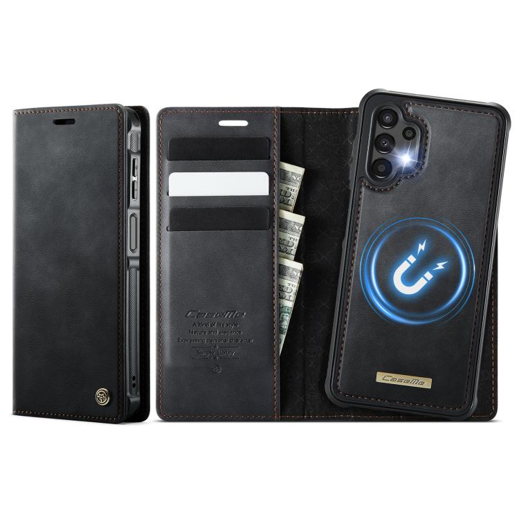 CaseMe C49 Magnetic RFID Blocking Detachable Wallet Leather Phone Case, For Samsung Galaxy S20 Ultra, For Samsung Galaxy S20, For Samsung Galaxy S20+, For Samsung Galaxy A17, For Samsung Galaxy S24 / S25, For Samsung Galaxy S24+ / S25+                 ...