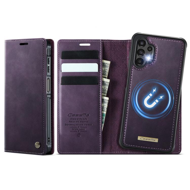CaseMe C49 Magnetic RFID Blocking Detachable Wallet Leather Phone Case, For Samsung Galaxy S20 Ultra, For Samsung Galaxy S20, For Samsung Galaxy S20+, For Samsung Galaxy A17, For Samsung Galaxy S24 / S25, For Samsung Galaxy S24+ / S25+                 ...
