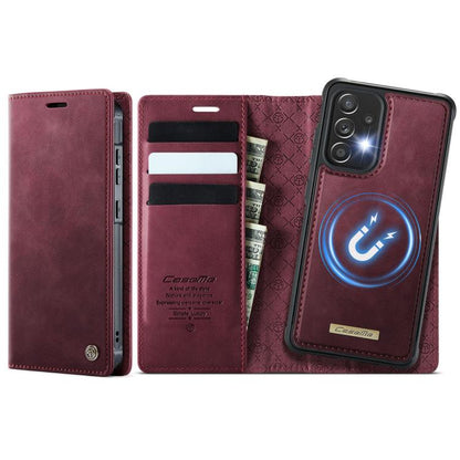 CaseMe C49 Magnetic RFID Blocking Detachable Wallet Leather Phone Case, For Samsung Galaxy A52 / A52s
