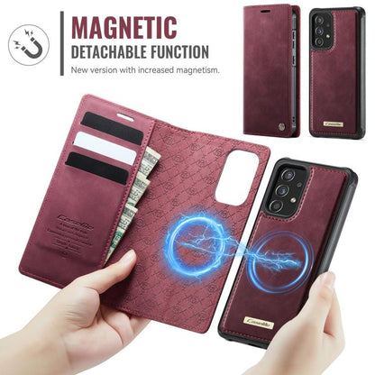 CaseMe C49 Magnetic RFID Blocking Detachable Wallet Leather Phone Case, For Samsung Galaxy A52 / A52s