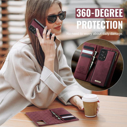 CaseMe C49 Magnetic RFID Blocking Detachable Wallet Leather Phone Case, For Samsung Galaxy A52 / A52s