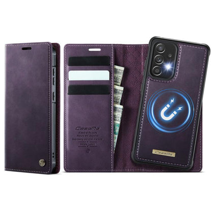 CaseMe C49 Magnetic RFID Blocking Detachable Wallet Leather Phone Case, For Samsung Galaxy A52 / A52s