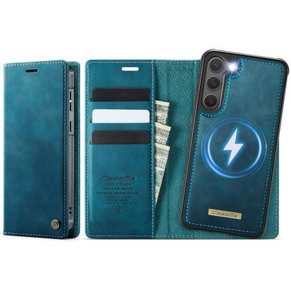 CaseMe C49 Magnetic RFID Blocking Detachable Wallet Leather Phone Case, For Samsung Galaxy A16 5G, For Samsung Galaxy S24 FE 5G, For Samsung Galaxy S24 Ultra 5G, For Samsung Galaxy A15, For Samsung Galaxy S23 FE 5G, For Samsung Galaxy A54 5G           ...
