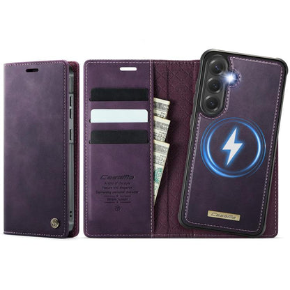 CaseMe C49 Magnetic RFID Blocking Detachable Wallet Leather Phone Case, For Samsung Galaxy A16 5G, For Samsung Galaxy S24 FE 5G, For Samsung Galaxy S24 Ultra 5G, For Samsung Galaxy A15, For Samsung Galaxy S23 FE 5G, For Samsung Galaxy A54 5G           ...