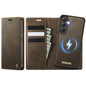 CaseMe C49 Magnetic RFID Blocking Detachable Wallet Leather Phone Case, For Samsung Galaxy A16 5G, For Samsung Galaxy S24 FE 5G, For Samsung Galaxy S24 Ultra 5G, For Samsung Galaxy A15, For Samsung Galaxy S23 FE 5G, For Samsung Galaxy A54 5G           ...