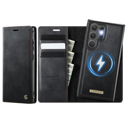 CaseMe C49 Magnetic RFID Blocking Detachable Wallet Leather Phone Case, For Samsung Galaxy A16 5G, For Samsung Galaxy S24 FE 5G, For Samsung Galaxy S24 Ultra 5G, For Samsung Galaxy A15, For Samsung Galaxy S23 FE 5G, For Samsung Galaxy A54 5G           ...