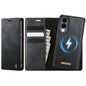 CaseMe C49 Magnetic RFID Blocking Detachable Wallet Leather Phone Case, For Galaxy S26 FE 5G, For Samsung Galaxy S26+ 5G, For Samsung Galaxy S26 Ultra 5G, For Samsung Galaxy S26 5G, For Samsung Galaxy A57 5G, For Galaxy S25 FE                          ...