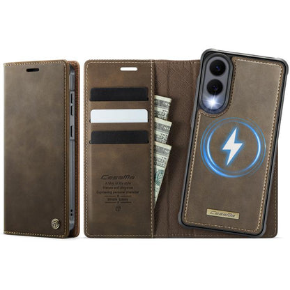 CaseMe C49 Magnetic RFID Blocking Detachable Wallet Leather Phone Case, For Galaxy S26 FE 5G, For Samsung Galaxy S26+ 5G, For Samsung Galaxy S26 Ultra 5G, For Samsung Galaxy S26 5G, For Samsung Galaxy A57 5G, For Galaxy S25 FE                          ...