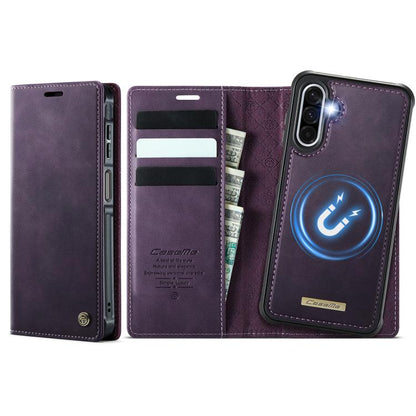 CaseMe C49 Magnetic RFID Blocking Detachable Wallet Leather Phone Case, For Samsung Galaxy S20 Ultra, For Samsung Galaxy S20, For Samsung Galaxy S20+, For Samsung Galaxy A17, For Samsung Galaxy S24 / S25, For Samsung Galaxy S24+ / S25+                 ...