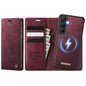 CaseMe C49 Magnetic RFID Blocking Detachable Wallet Leather Phone Case, For Galaxy S26 FE 5G, For Samsung Galaxy S26+ 5G, For Samsung Galaxy S26 Ultra 5G, For Samsung Galaxy S26 5G, For Samsung Galaxy A57 5G, For Galaxy S25 FE                          ...