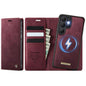 CaseMe C49 Magnetic RFID Blocking Detachable Wallet Leather Phone Case, For Galaxy S26 FE 5G, For Samsung Galaxy S26+ 5G, For Samsung Galaxy S26 Ultra 5G, For Samsung Galaxy S26 5G, For Samsung Galaxy A57 5G, For Galaxy S25 FE                          ...
