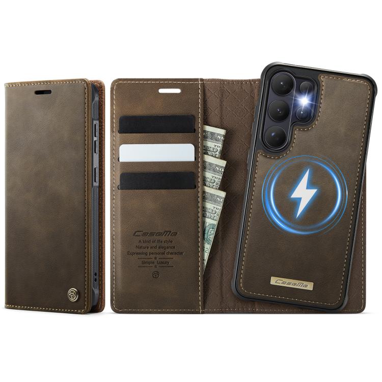 CaseMe C49 Magnetic RFID Blocking Detachable Wallet Leather Phone Case, For Galaxy S26 FE 5G, For Samsung Galaxy S26+ 5G, For Samsung Galaxy S26 Ultra 5G, For Samsung Galaxy S26 5G, For Samsung Galaxy A57 5G, For Galaxy S25 FE                          ...