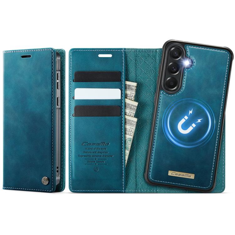 CaseMe C49 Magnetic RFID Blocking Detachable Wallet Leather Phone Case, For Galaxy S26 FE 5G, For Samsung Galaxy S26+ 5G, For Samsung Galaxy S26 Ultra 5G, For Samsung Galaxy S26 5G, For Samsung Galaxy A57 5G, For Galaxy S25 FE                          ...