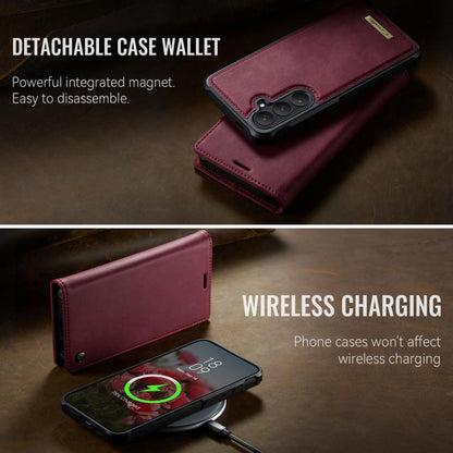 CaseMe C49 Magnetic RFID Blocking Detachable Wallet Leather Phone Case, For Galaxy S26 FE 5G, For Samsung Galaxy S26+ 5G, For Samsung Galaxy S26 Ultra 5G, For Samsung Galaxy S26 5G, For Samsung Galaxy A57 5G, For Galaxy S25 FE                          ...