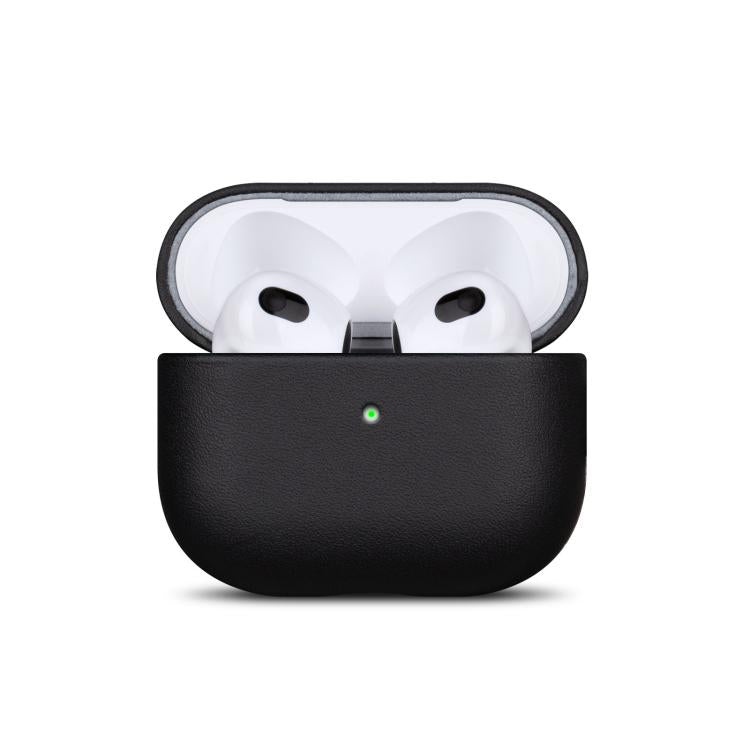 Full-grain Genuine Leather Earbuds Protective Case