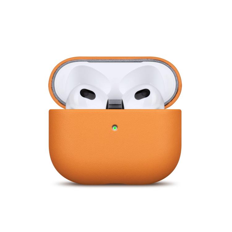 Full-grain Genuine Leather Earbuds Protective Case