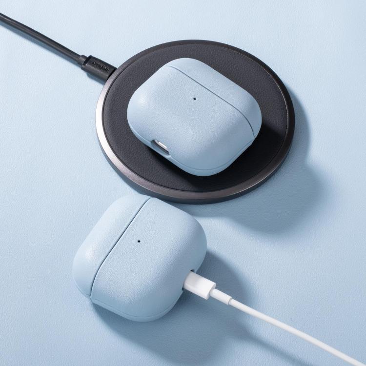 Full-grain Genuine Leather Earbuds Protective Case