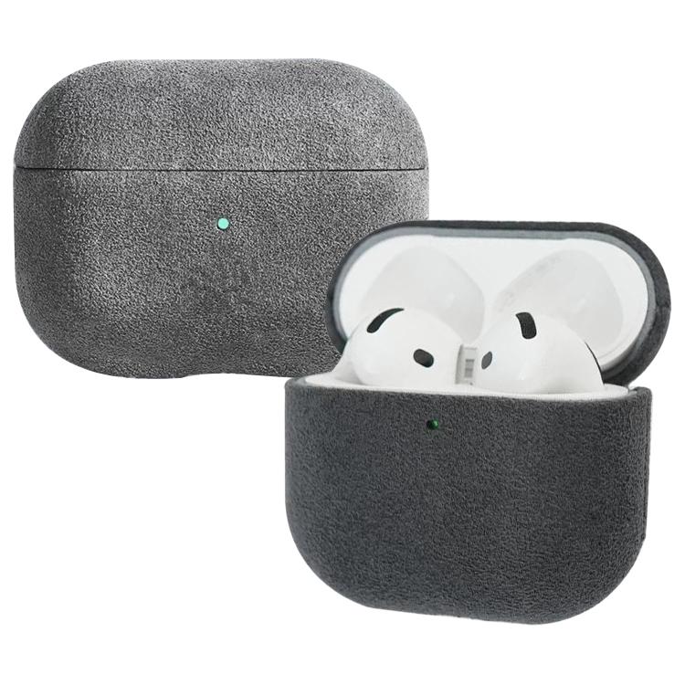 Nubuck Genuine Leather Earbuds Protective Case