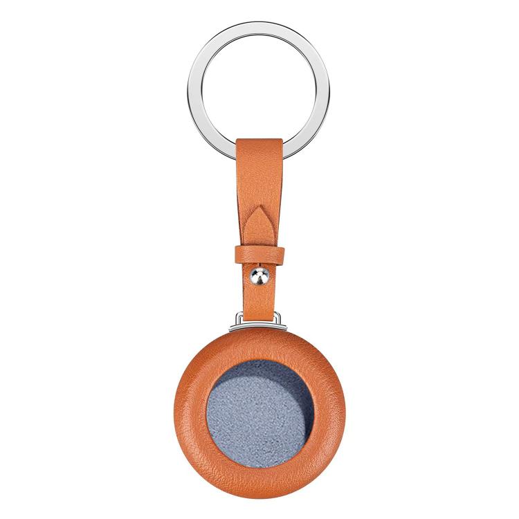 Genuine Leather Shockproof Anti-scratch Protective Case Cover with Keychain