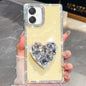 Diamond Glitter Gemstone Heart Holder Phone Case, For Samsung Galaxy S26+ 5G, For Samsung Galaxy S26 Ultra 5G, For Samsung Galaxy S26 5G, For Samsung Galaxy A07 5G, For Samsung Galaxy A17 5G, For Samsung Galaxy A56 5G, For Samsung Galaxy A26 5G        ...